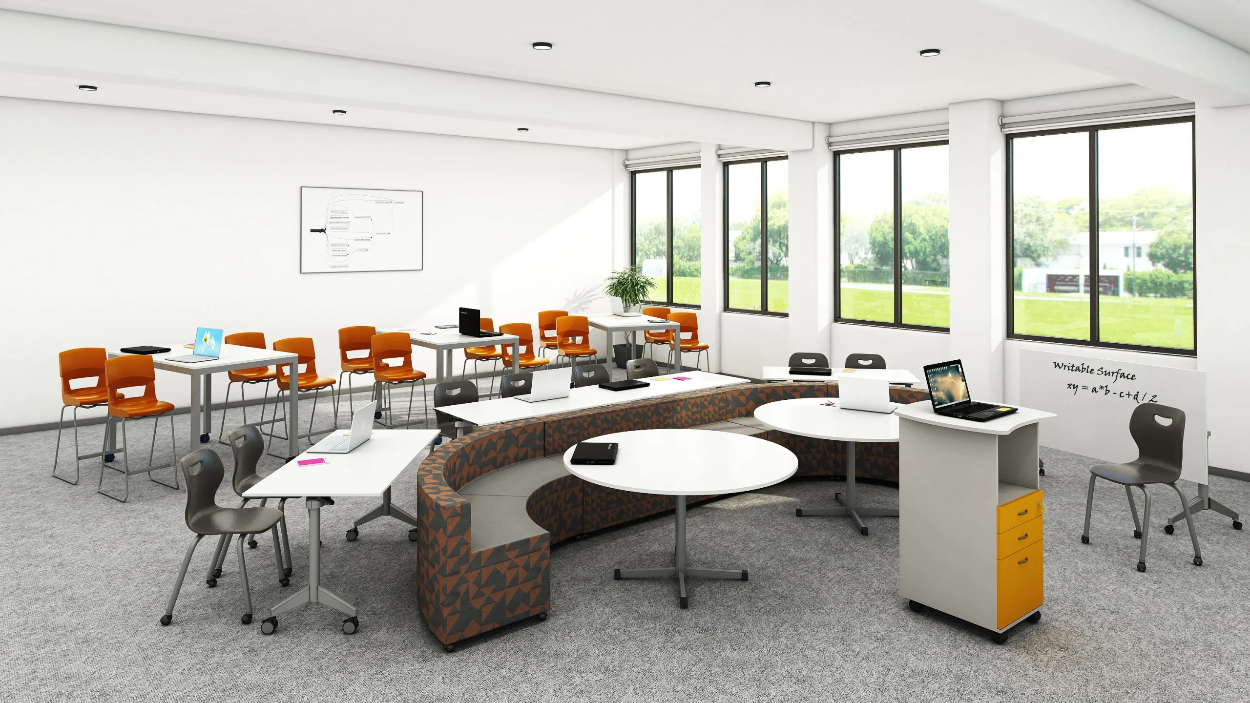 furniture 3d rendering