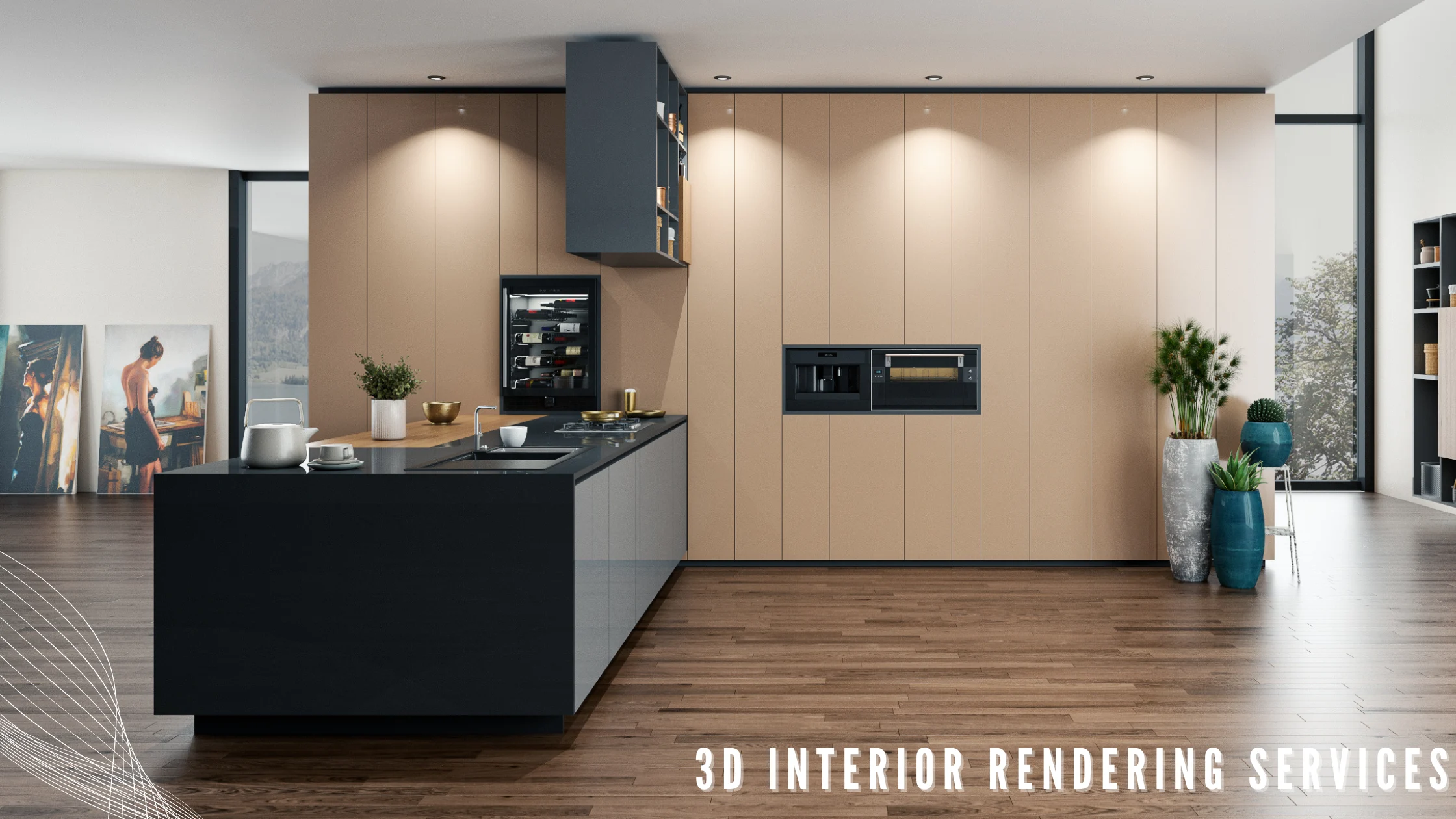 3D Interior Rendering Services: Design Your Space Virtually
