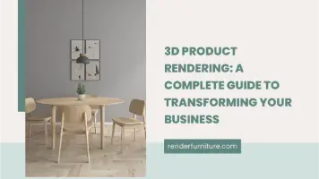 3d product rendering