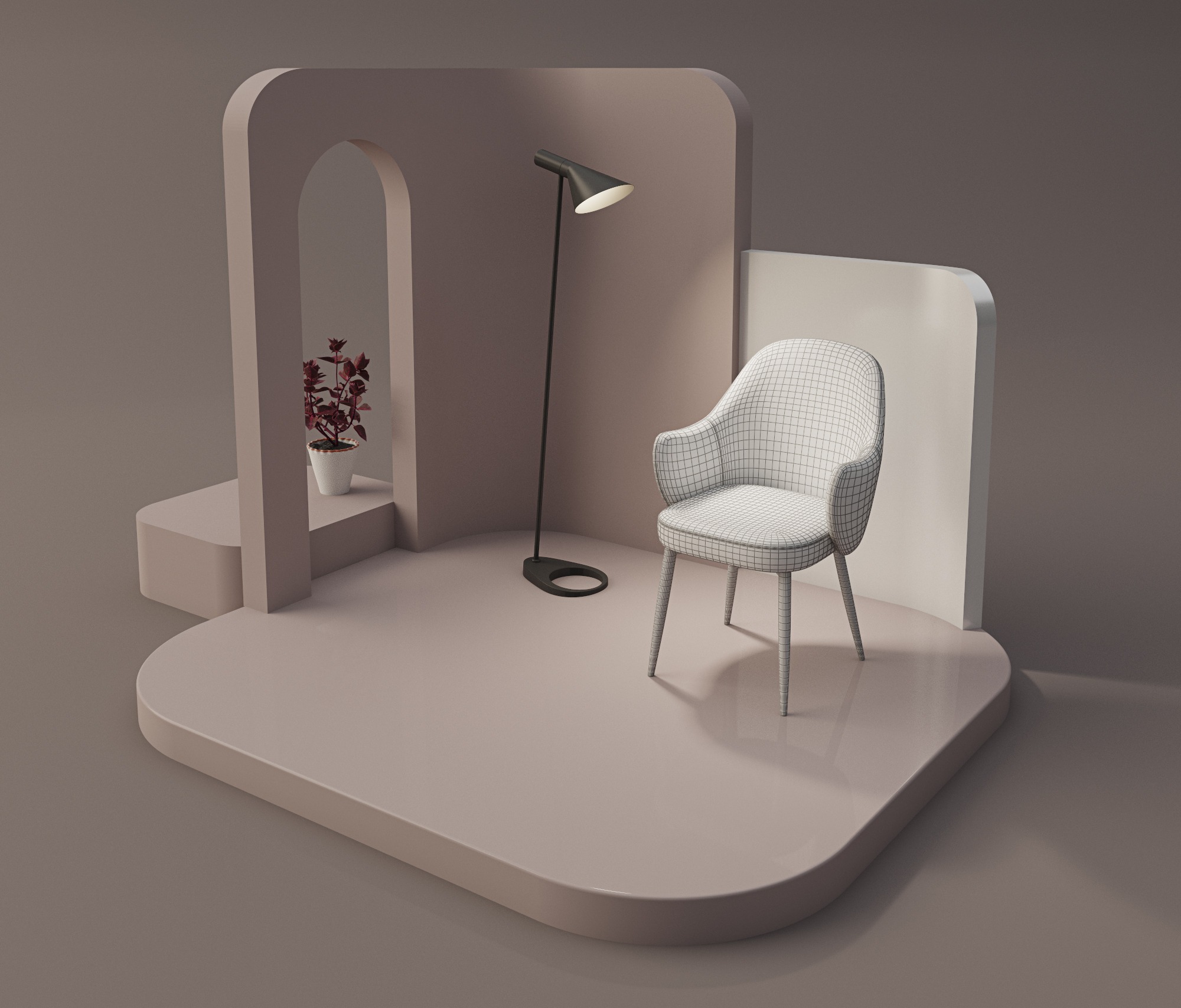Photorealistic Furniture Render