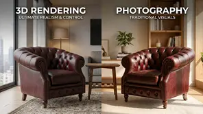 3D Rendering vs. Photography for Furniture Which Wins in 2026