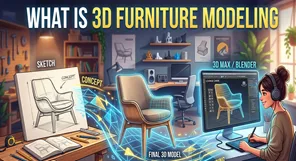 What Is 3D Furniture Modeling? Explained Simply