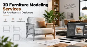 3D Furniture Modeling Services for Architects & Designers