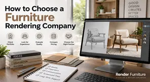 How to Choose a Furniture Rendering Company 8 Questions to Ask