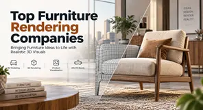Top Furniture Rendering Companies in the USA & Australia
